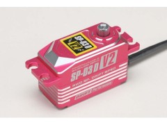 【10月発売予定】SP-03DV2PI　ドリフト用 デジタル ステアリングサーボ SP-03DV2　ピンクバージョン