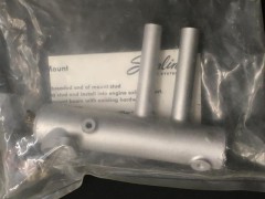 Slimline(スリムライン)　4007S　サイドマウント スモーク Pittsマフラー (SAITO:4c-80・91用)