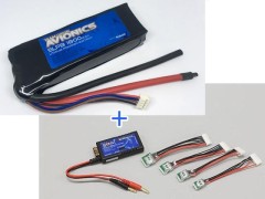 ORI60035　SLPB1800mAh(11.1V) + ORI62204 バランシングシステム　セット　[処分特価]