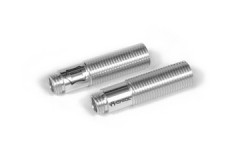 AX30130　　Icon クリアアルマイト アルミショックボディー 10x38mm（2pcs） (処分特価)