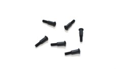 AX31073　　M3x4x15mm 6角ボタンヘッドショルダースクリュー（ブラック/6pcs） (処分特価)