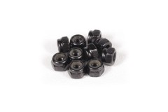AX31051　　M4 ナイロンロックナット（ブラック/10pcs） (処分特価)