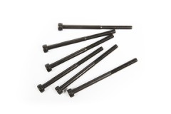 AX31202　M3x45mm キャップヘッドスクリュー（ブラック/6pcs） (処分特価)
