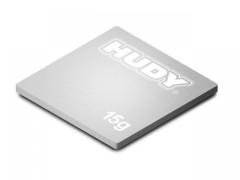 293086#　HUDY タングステン ウェイト 15g(24.5x24.5mm)