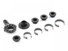 293352#　HUDY アルミサーボセイバーセット 1/10TC&FWD用