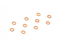 303142O#　アルミシム【3x5x0.5mm/10pcs/オレンジ】