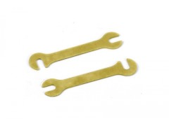 372294#　スチールシム【0.6mm/2pcs/ゴールド】