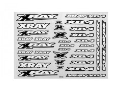 397380#　XRAY XB4デカール【ホワイト】