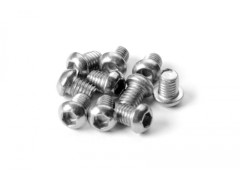 XR902303#　ボタンヘッドビス【ステンレス/M3x4/10pcs】