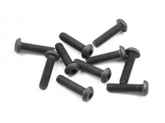 XR902312#　ボタンヘッドビス【M3x12/10pcs】