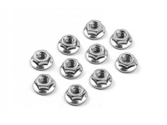 960240#　ナット【M4フランジ/10pcs】
