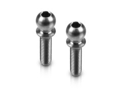 990010#　HUDY Titanium Ball Stud D=4.9 / L=10 / S=3.5 / 2mm Hex (2)