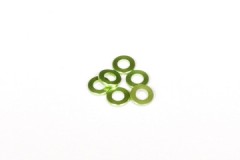 AXA1301　　スペーサー 1x6mm（グリーン/6pcs） (処分特価)
