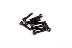 AXA015　　キャップヘッドスクリュー M2x10mm（ブラック/10pcs） (処分特価)