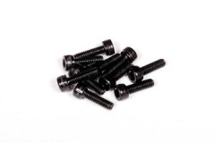 AXA085　　キャップヘッドスクリュー M3x10mm（ブラック/10pcs） (処分特価)
