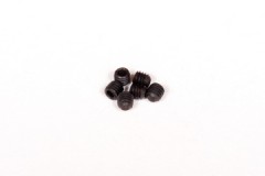 AXA291　　M4x4mm セットスクリュー（ブラック/6pcs） (処分特価)