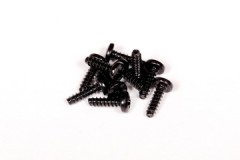 AXA865　　タッピングバインダーヘッドスクリュー　M3x10mm(ブラック／10pcs) (処分特価)