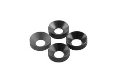 AXA1105　　コーンワッシャー3x6.9x2mm（グレー/6pcs） (処分特価)
