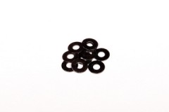 AXA1072　ワッシャー 3x8x0.5mm（ブラック/10pcs） (処分特価)