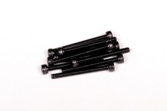 AXA091　キャップヘッドスクリューM3x30mm（ブラック/10pcs） (処分特価)