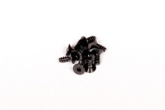 AXA0412　タッピングフラットヘッドスクリュー M2.6x6mm （六角ソケット/ブラック/10pcs） (処分特価)