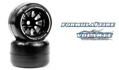 VF1-ARMS  VOLANTE F1 Rear Rubber Slick Tires Asphalt Medium Soft Compound Preglued 