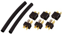 MMJ-UCB  ウルトラ2Pプラグ　3対セット収縮チューブ付