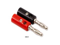CB-01  バナナコネクター（赤黒セット）