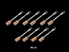 MB-L5B　レイダウン用スペシャルモーターブラシ　（５ペア）