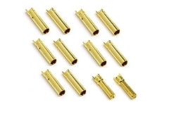 CE-HLS  ハイアンペアヨーロピアン・コネクター(ラージ・4mm) オス2個 ,メス10個セット