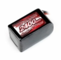 MLI-RH2400FD4  インパクト FD4 Li-Poバッテリー2400mAh/7.4V 4C 俵型サイズ 受信機用