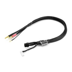 MR-VM2SBC45A  電圧メータ付2セル・バランサー充電コード・4mm/5mmマルチコネクタ・タイプ（左チャンネル用）