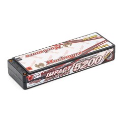 MLSP-LCG5200  インパクト・スポーツ パック Li-Po バッテリー 5200mAh/7.4V 135C ハードケース・ピン仕様